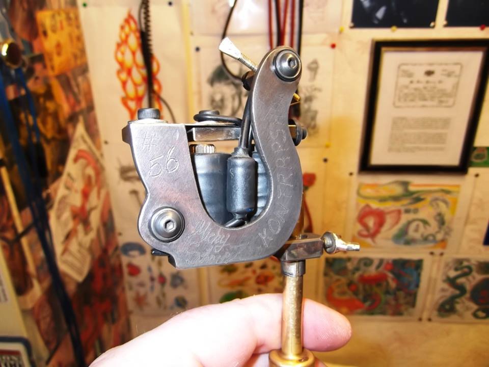 Authenticity of Paul Rogers Micky Sharps Tattoo Machine