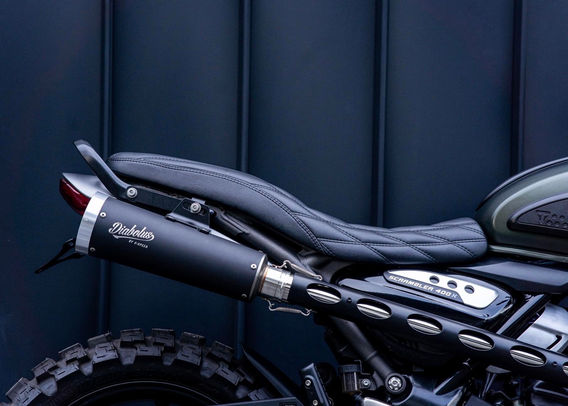 K-Speed Diabolus seat for Triumph Speed 400
