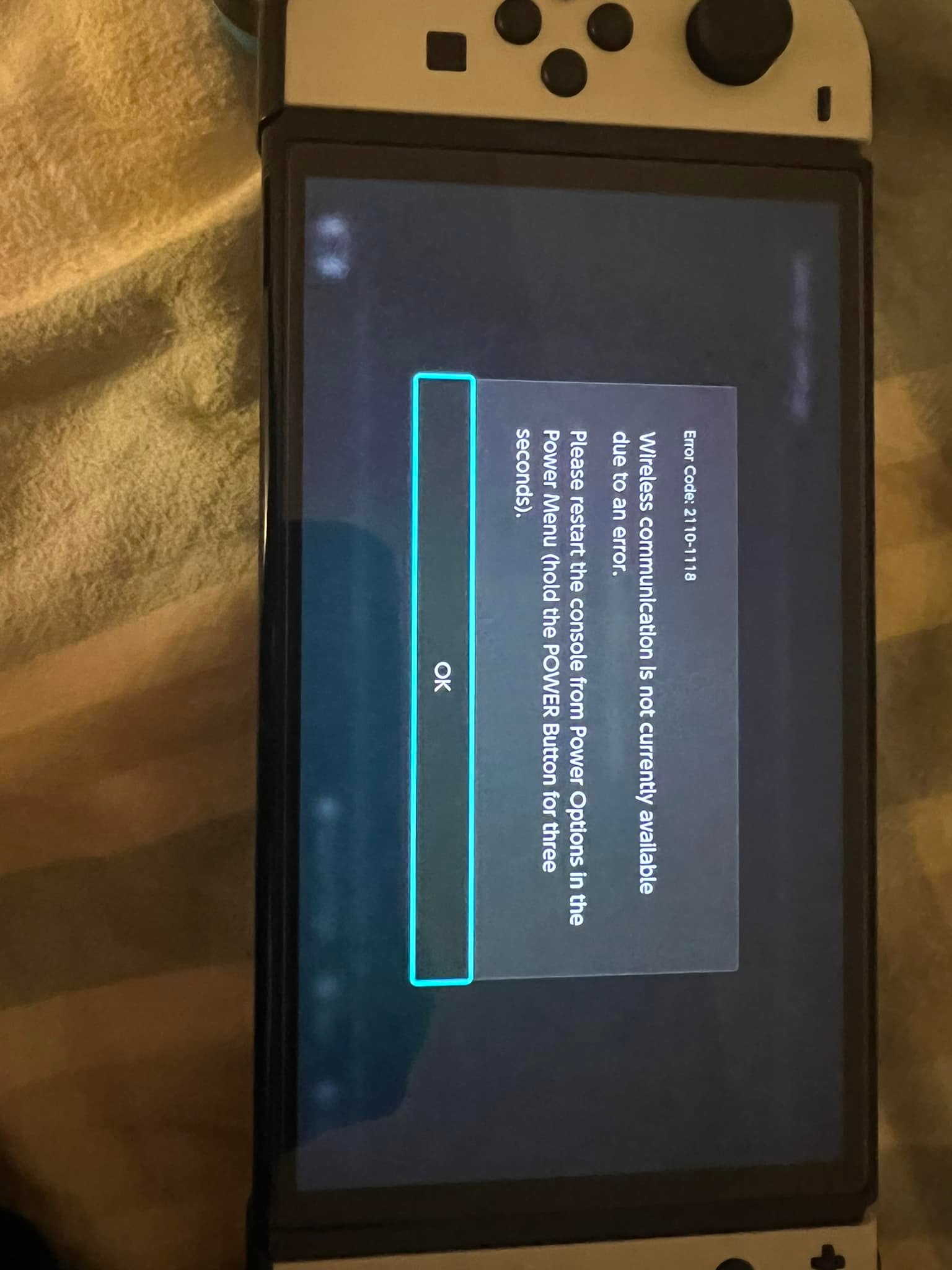 How to fix Nintendo Switch issue after restart?