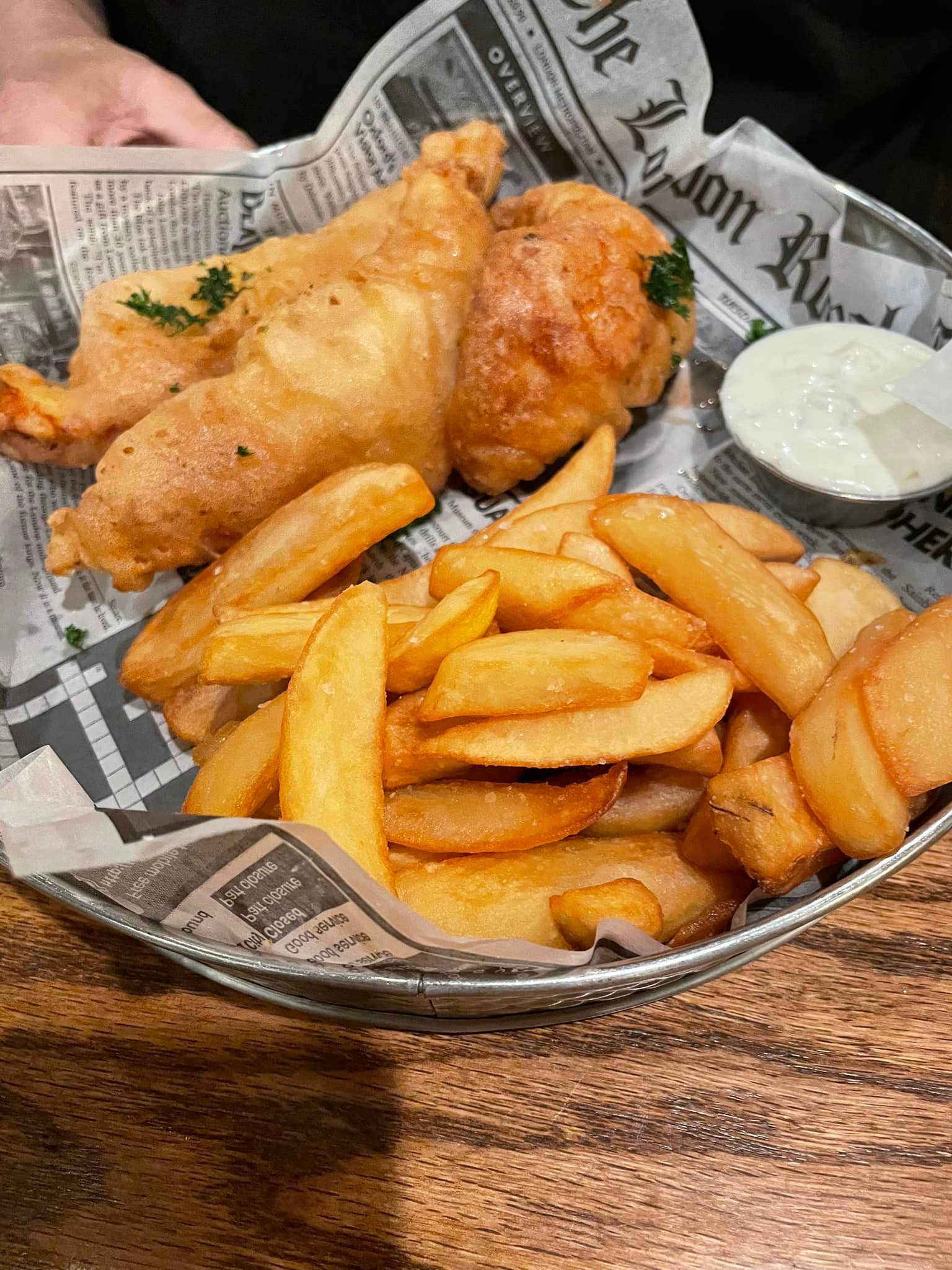 What was the fish and chips place London, ON Oxford?