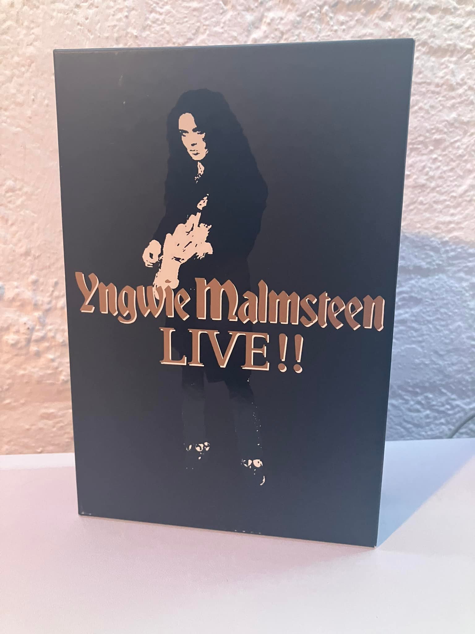 Yngwie Malmsteen CD and guitar picks collection