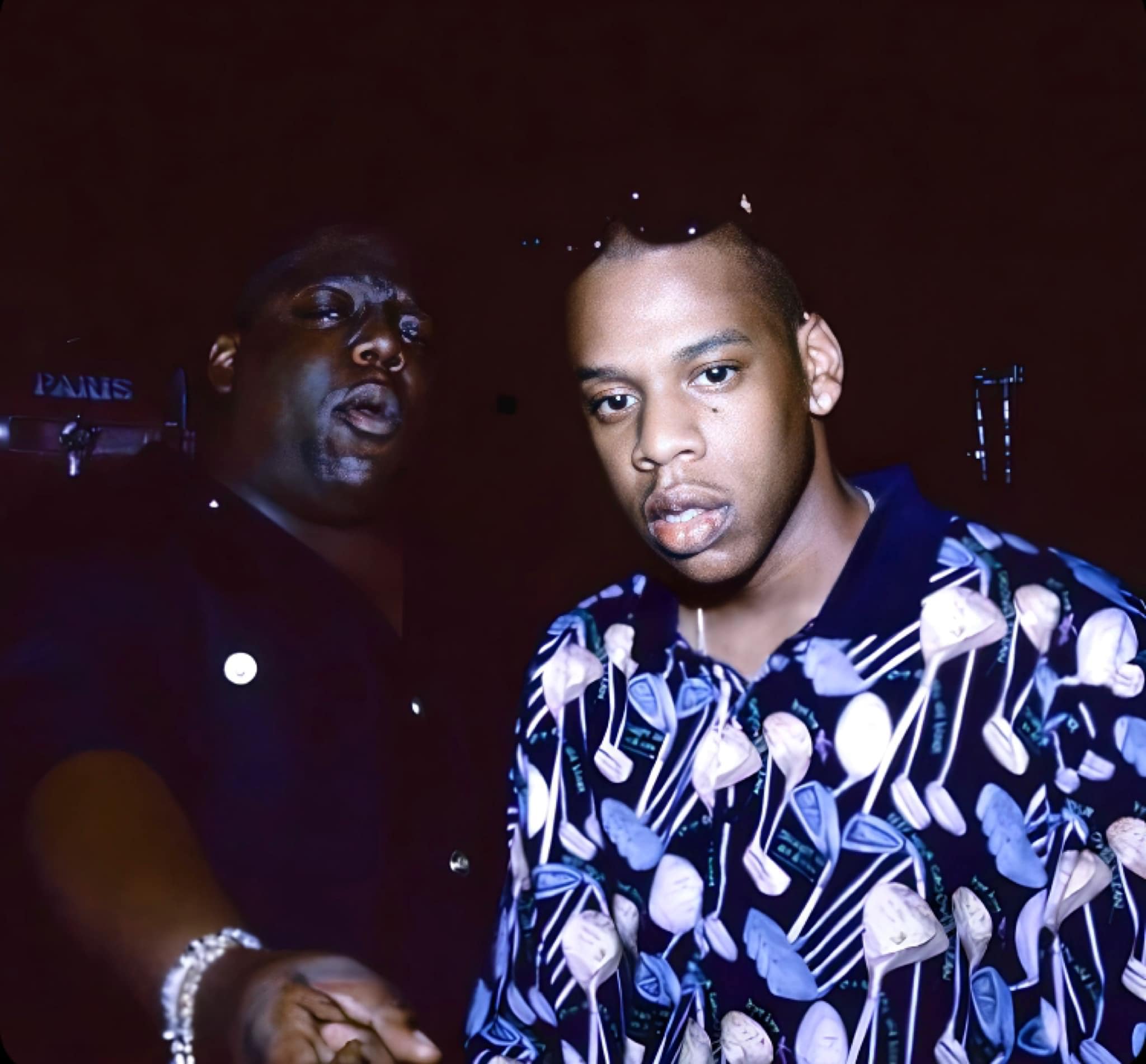 Freddie Foxxx and The Notorious B.I.G. in 1996