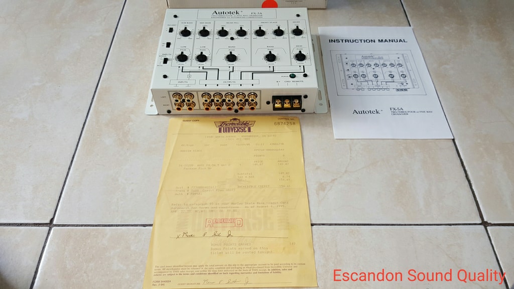 ADDZEST MCD-300X 🔥 🎛️ 3 WAY ELECTRONIC CROSSOVER OLD SCHOOL JDM