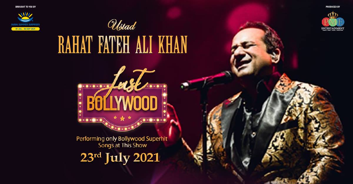 Ustad Rahat Fateh Ali Khan - Just Bollywood - LIVE at Coca-Cola Arena