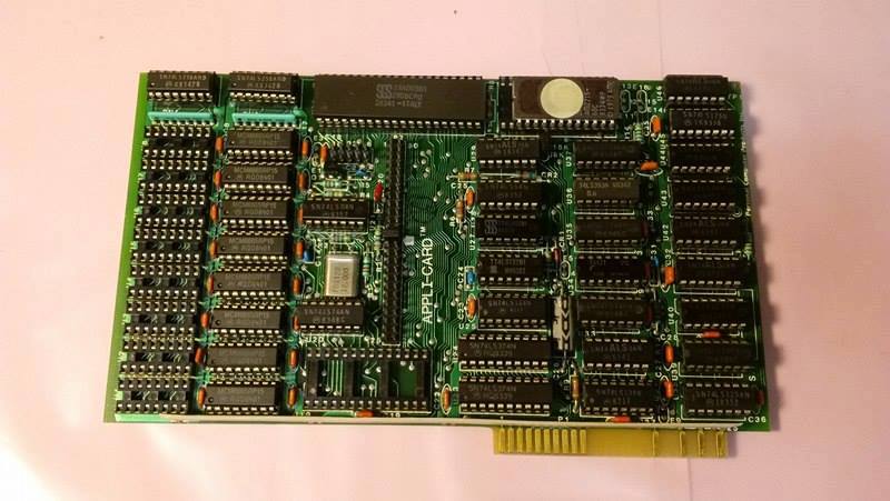 Microsoft Z80 SoftCard (First hardware product) inside Apple