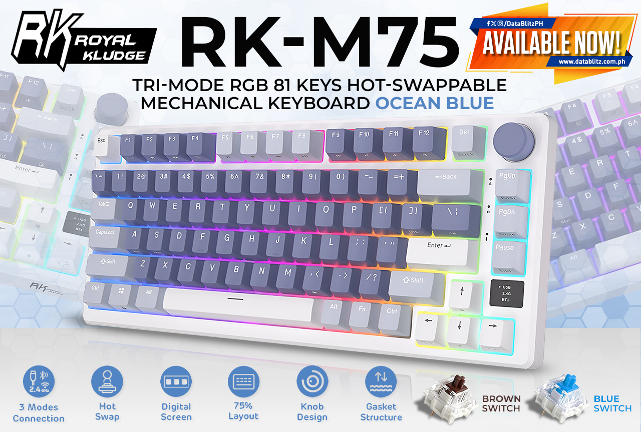 DataBlitz - GAMING MEETS ELEGANCE!🔥 Royal Kludge RK-M75... | Facebook