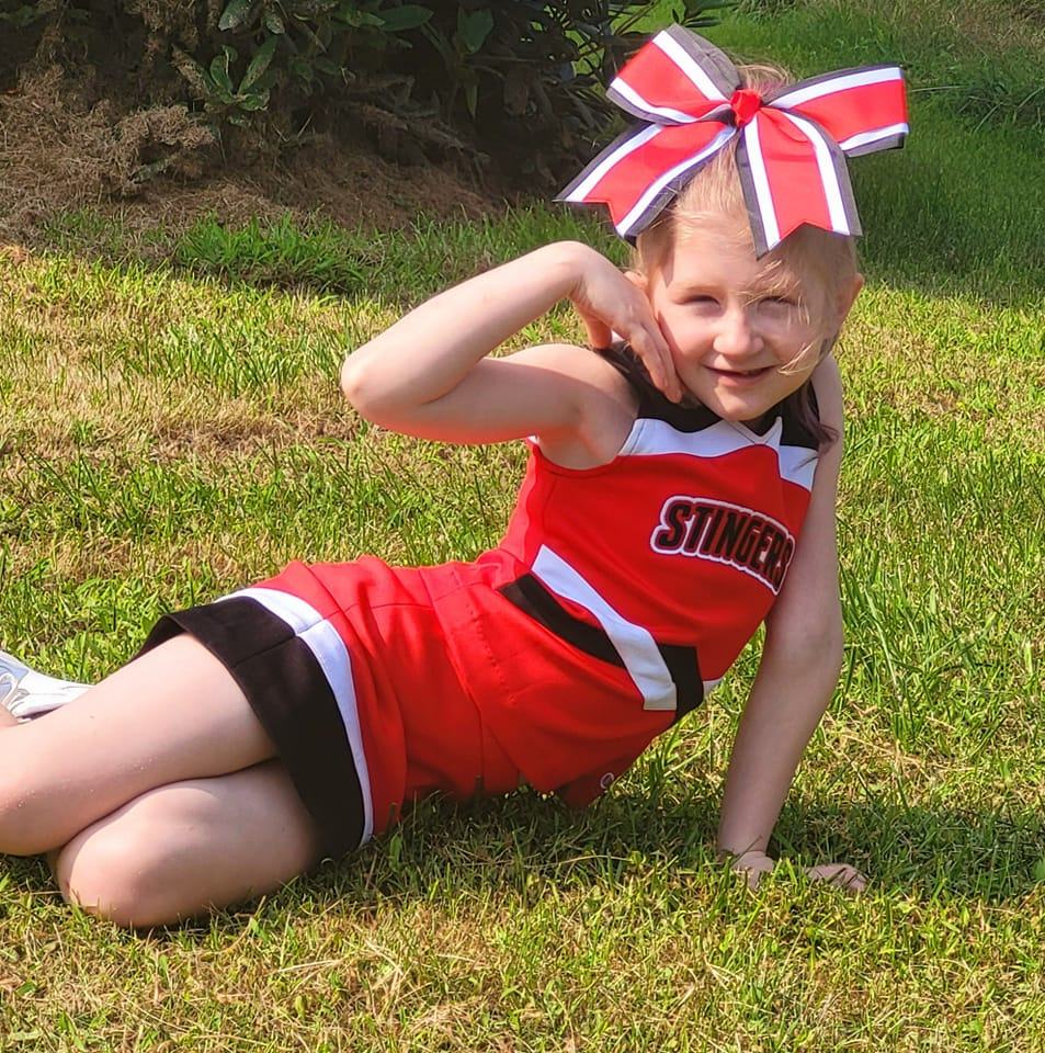 Bells learned her front hand spring | Ashley Kellam