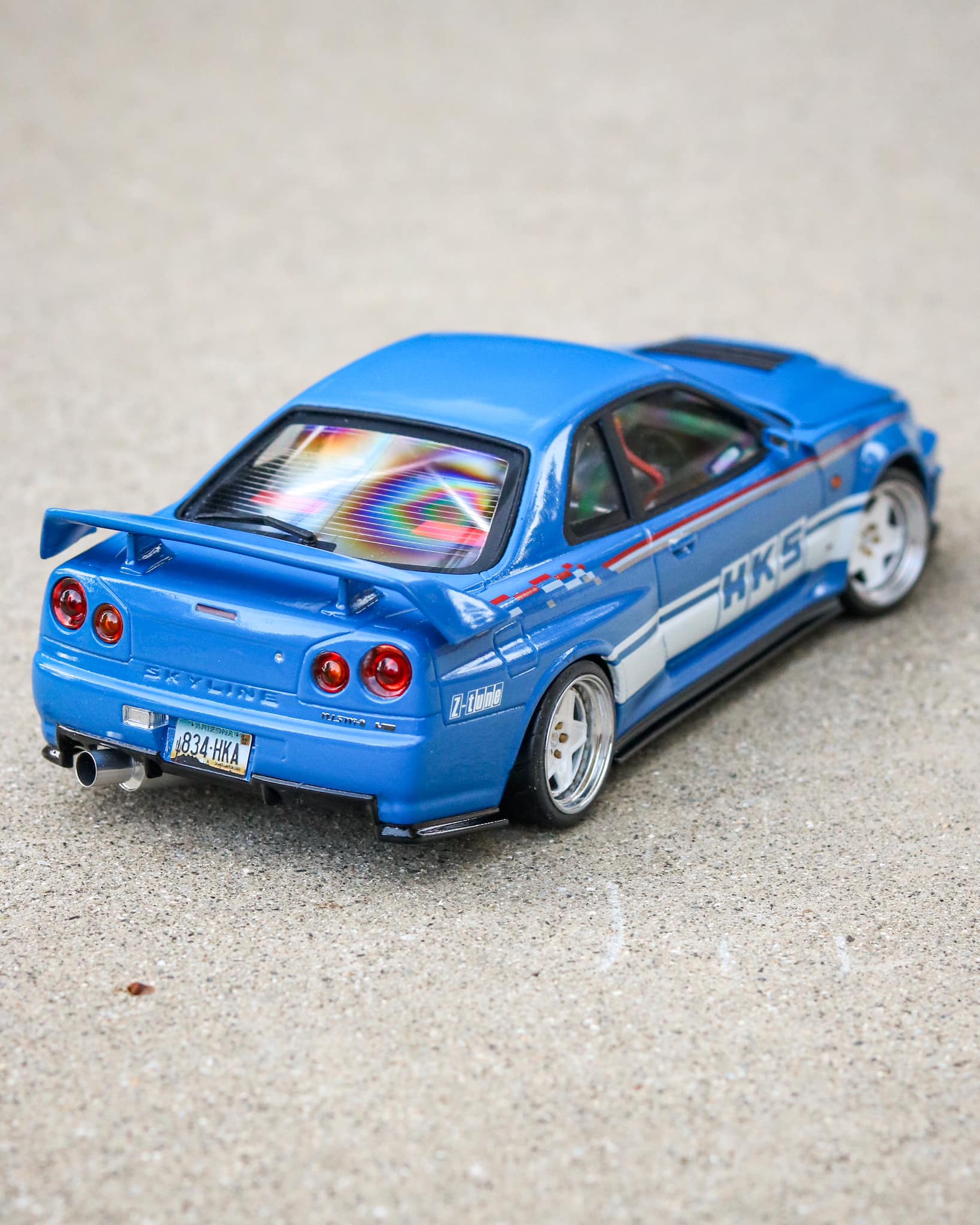 Tamiya R34 GT-R Z-Tune Nismo with big twins ?