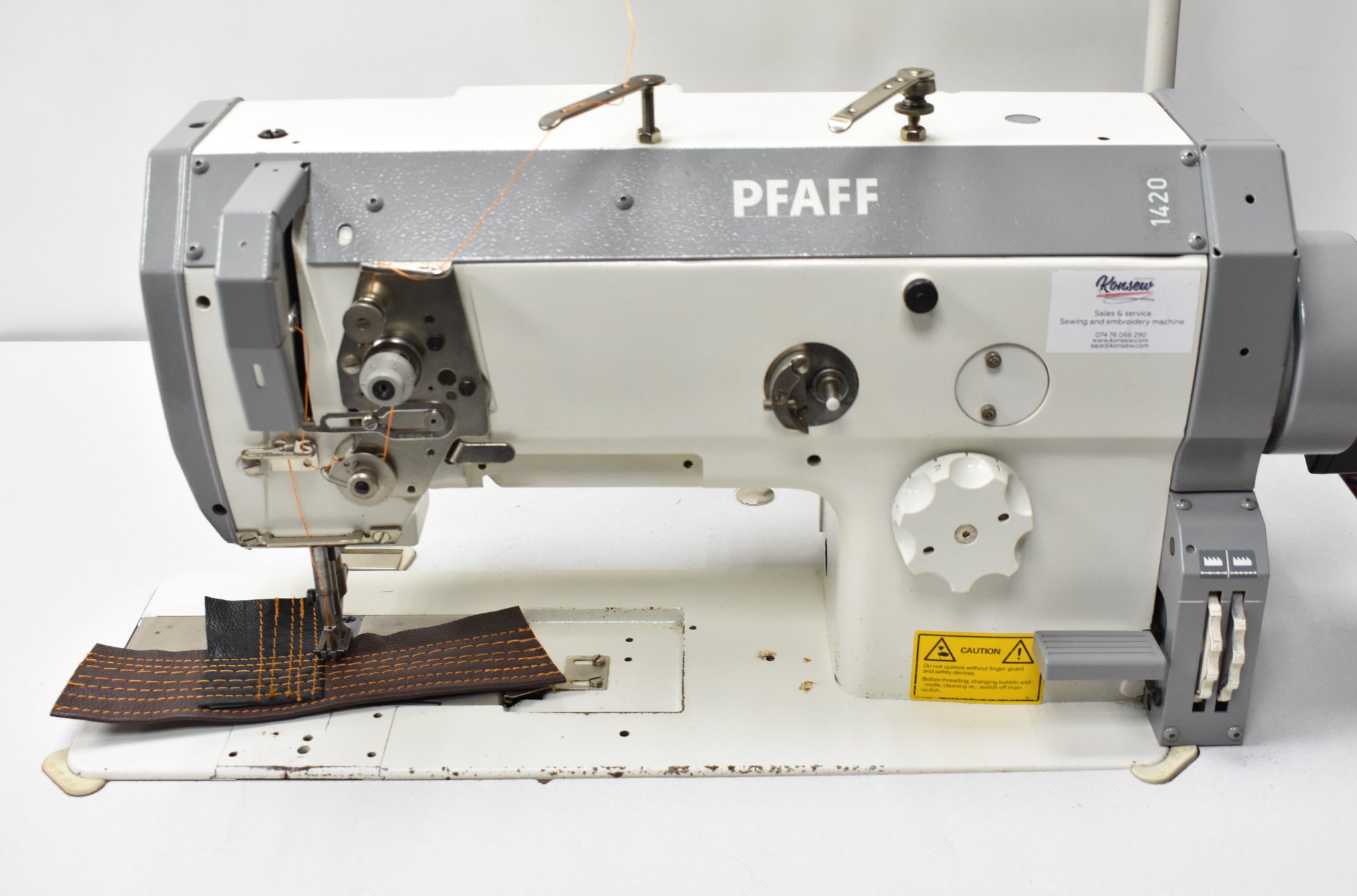 AHMAD SEWING MACHINE | PFAFF 1420 Walking Foot Needle Feed Heavy Duty ...