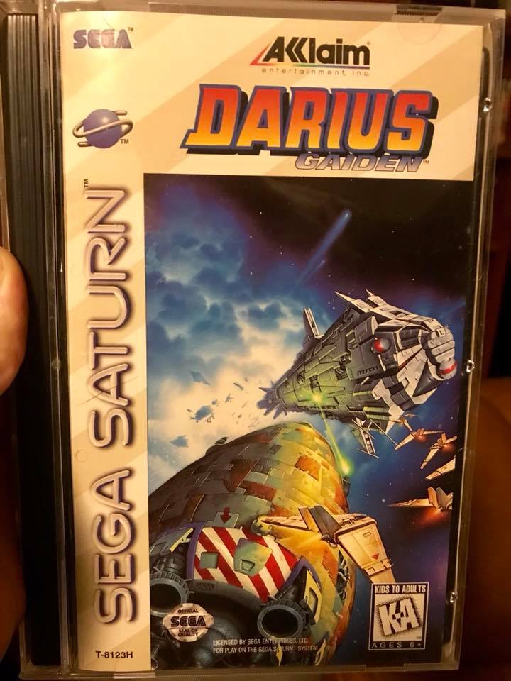 Jeu Sega Saturn Darius Gaiden - Version Japonaise NTSC-J, Bon état Avec Reg Card