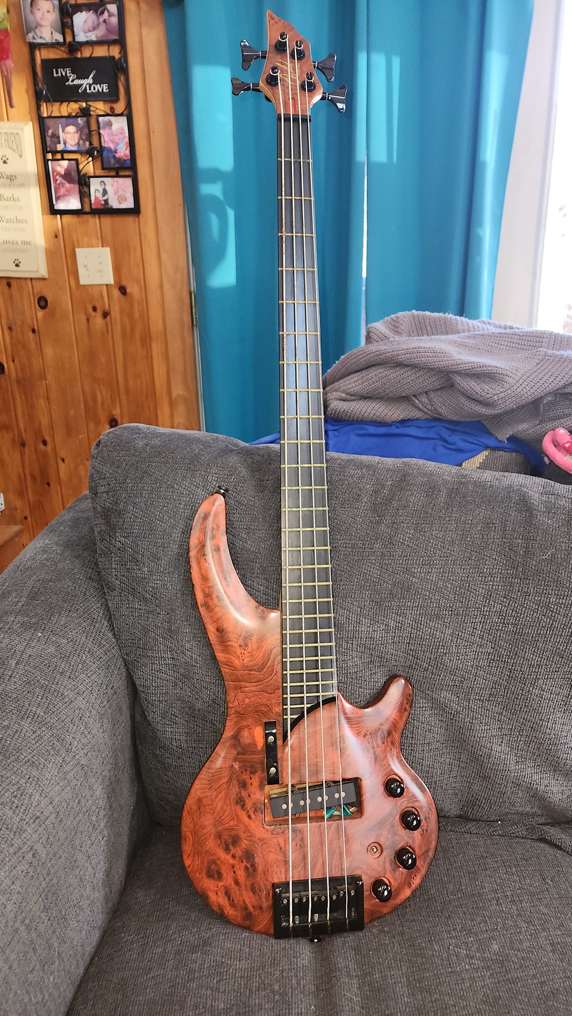 Warped Cort Curbow bass body and electronics issues