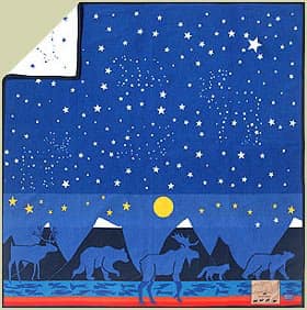 What is the value of a limited edition Marvin Oliver throw blanket?