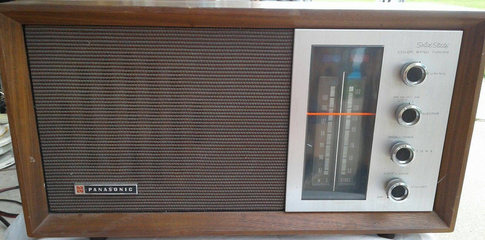 Vintage Panasonic RE-6137 radio found