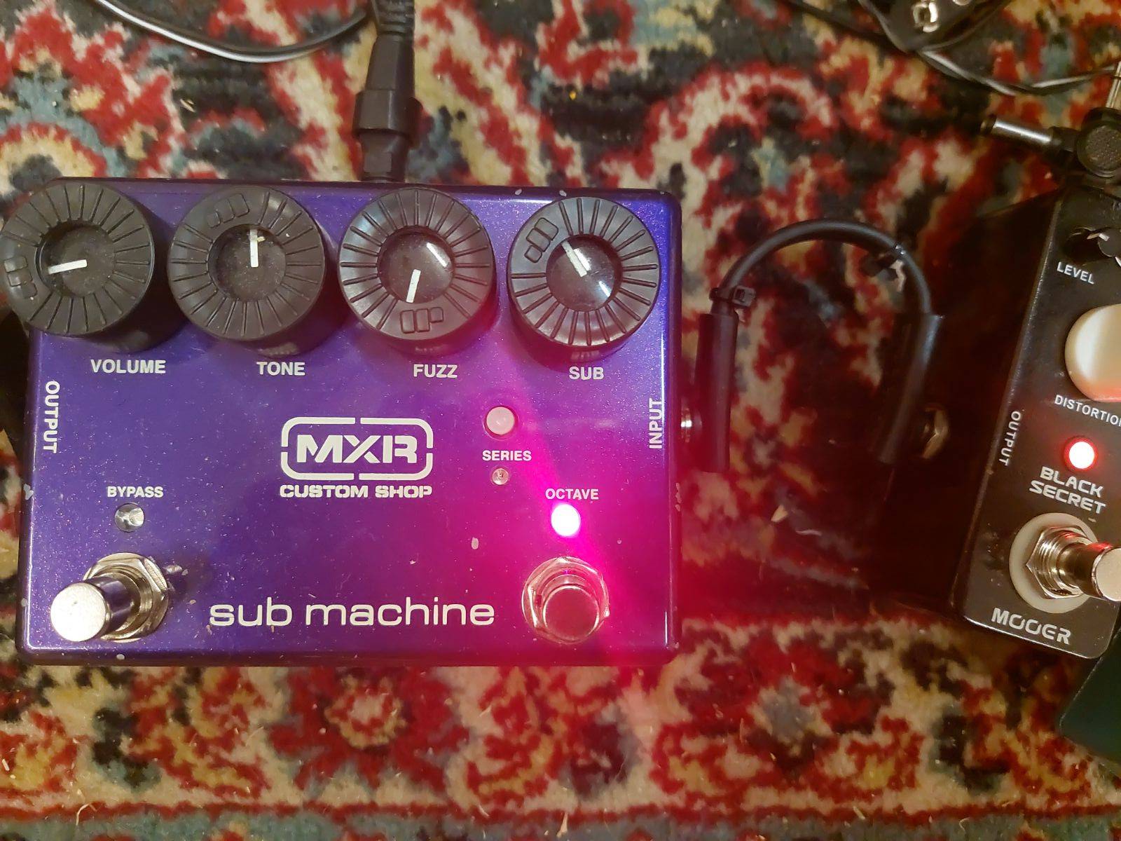 Has anyone tried the MXR Custom Shop La Machine octave fuzz?