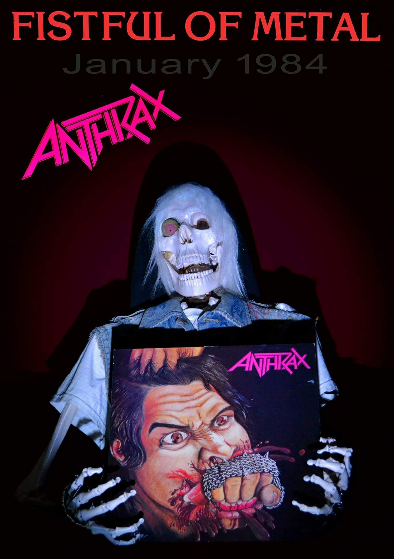 Anthrax: Fistful of Metal (1984 USA) (Megaforce Records – MRI 469