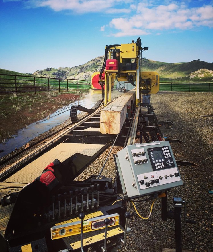Portable Sawmill buy sell or trade | 2013 Logmaster LM4 with 62 Hp ...