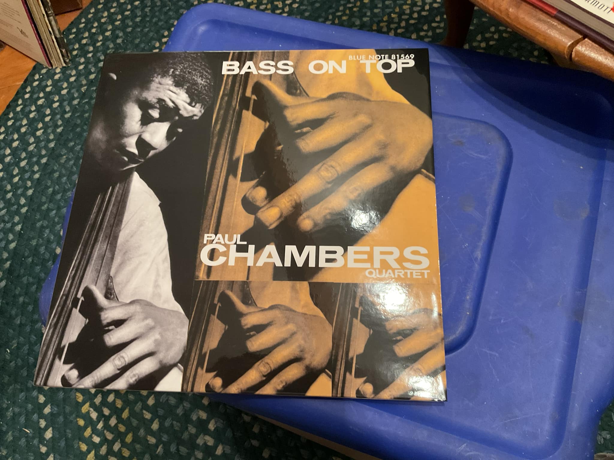 Paul Chambers Quartet Bass On Top vinyl review