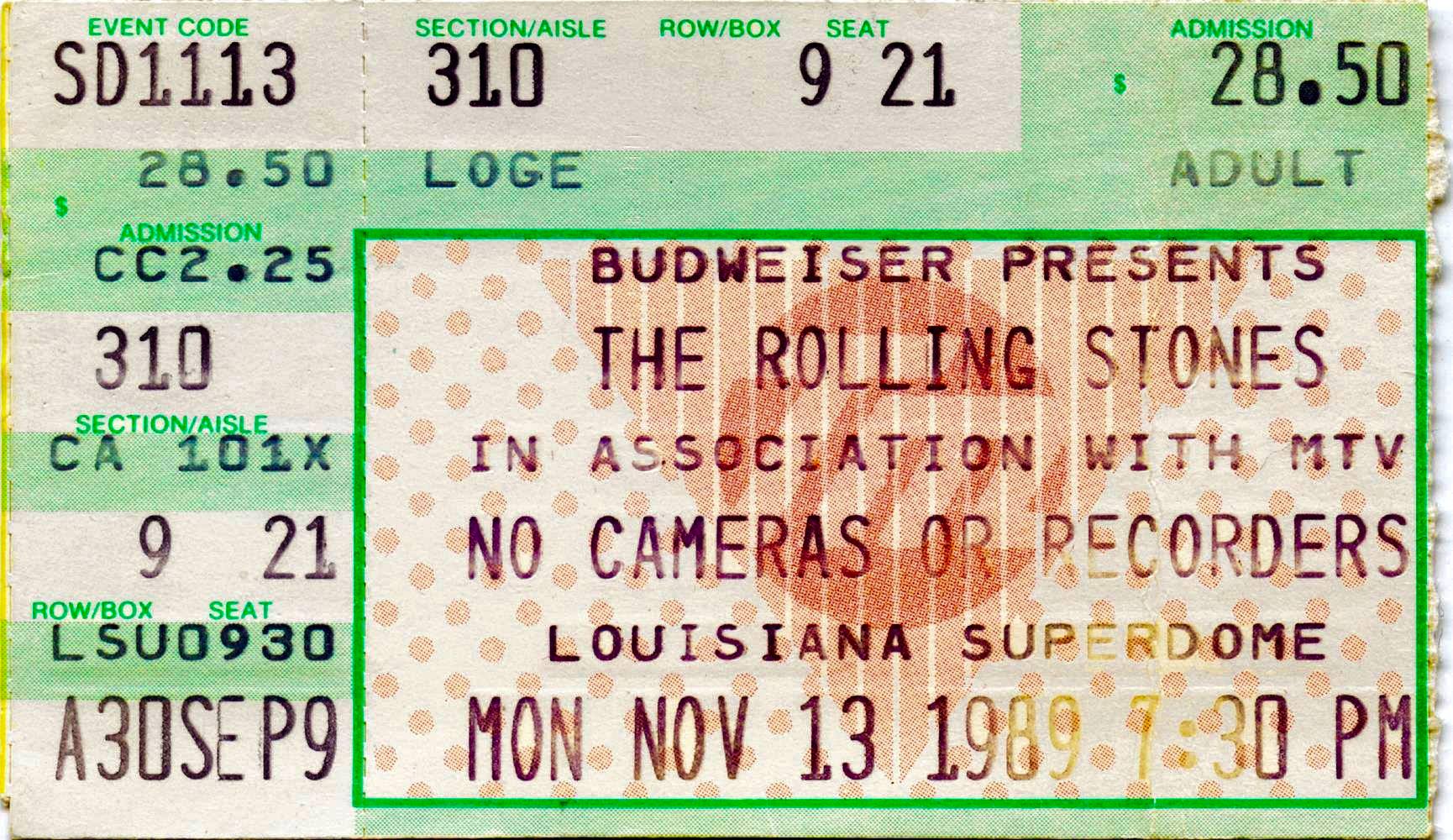 Rolling Stones' 1981 record-breaking concert at Superdome
