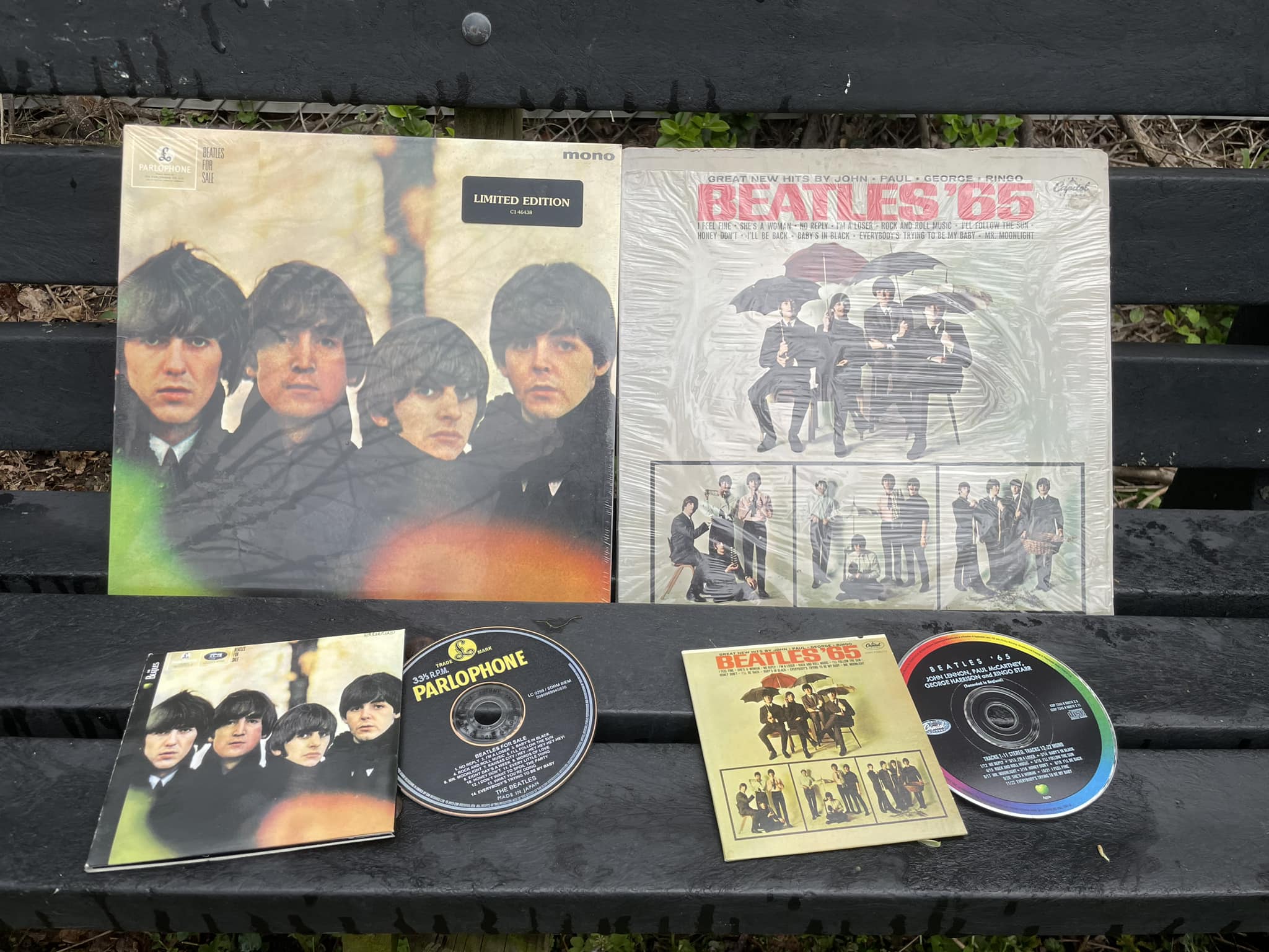 Which Beatles album has Sun and Moon song titles?