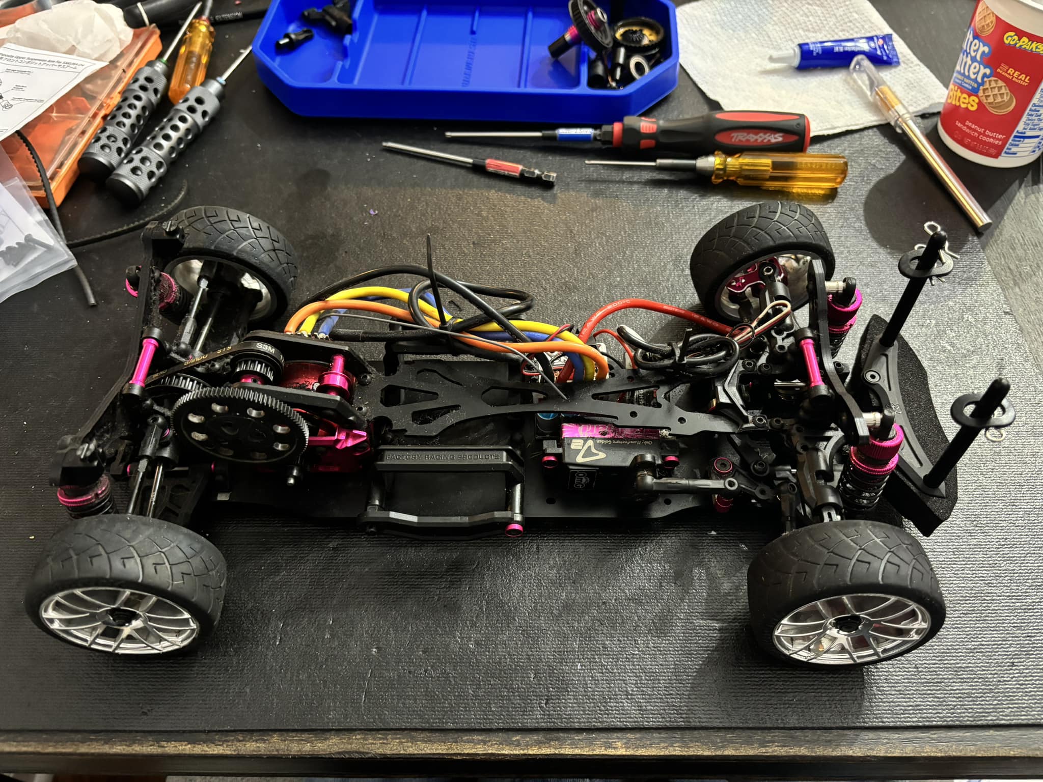 USAKANI RWD SHAFT CONVERSION FOR THE SAKURA D4 DRIFTER As