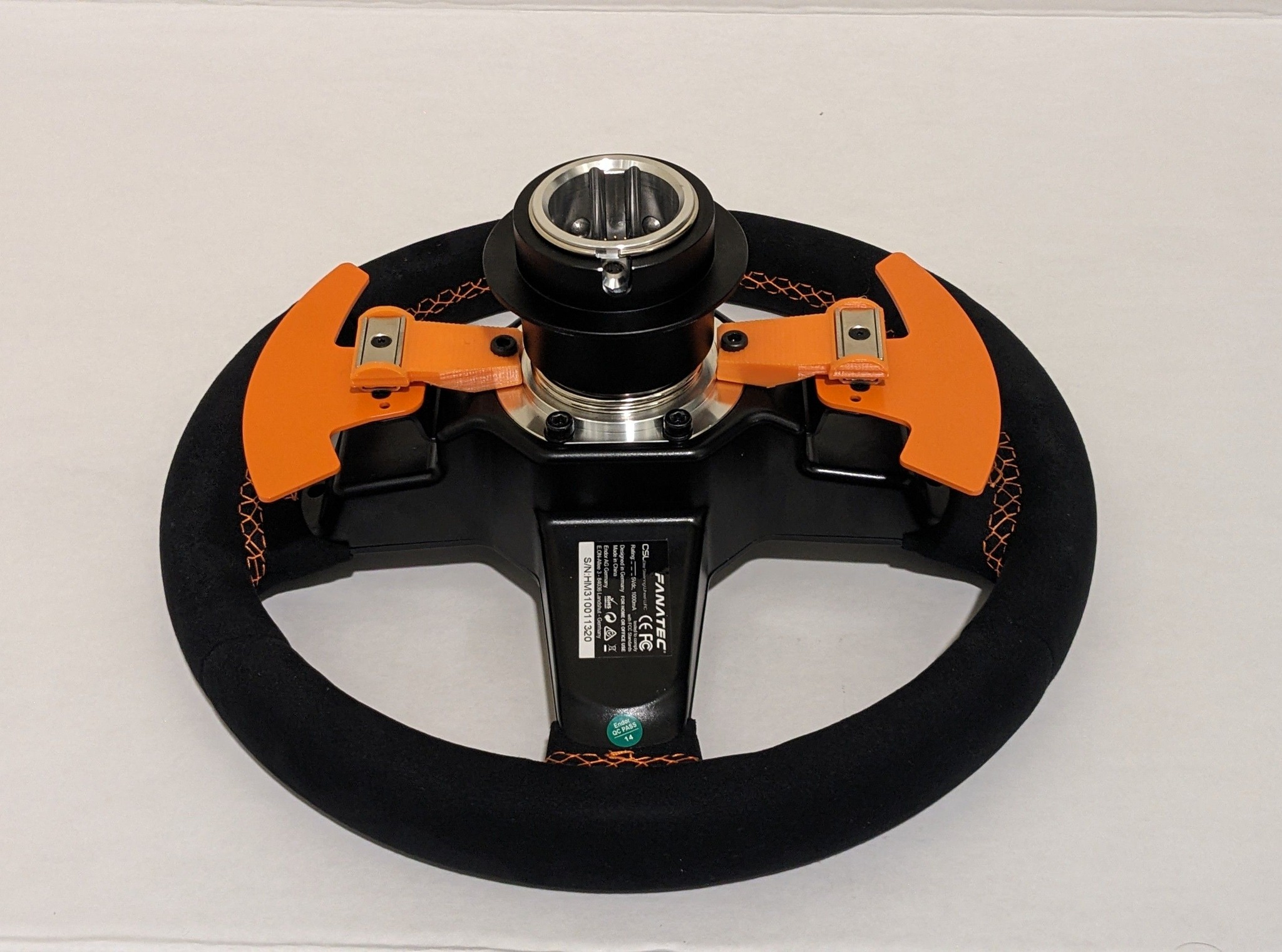 FANATEC CSL ELITE WRC Steering Wheel Includes QR1 Lite Quick 