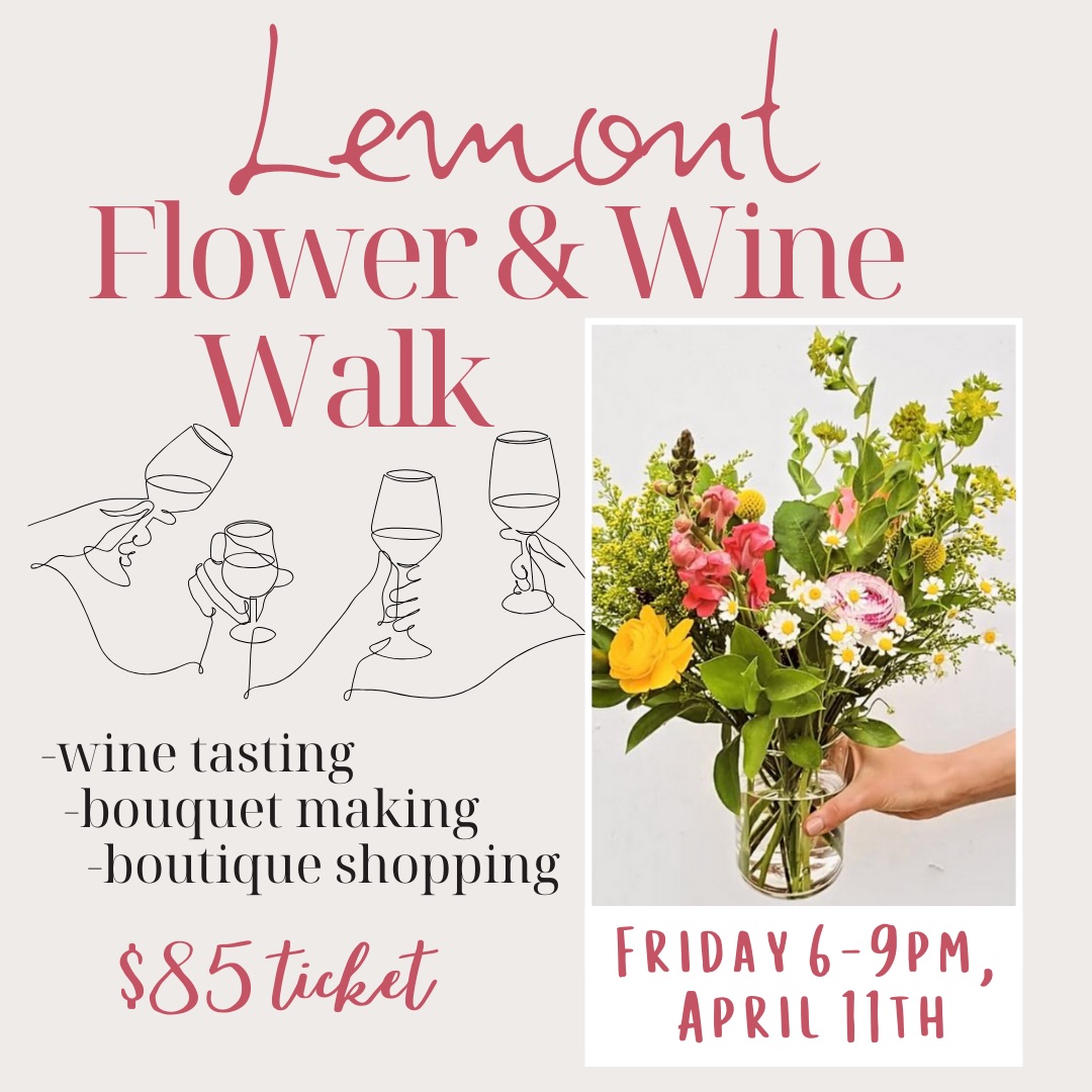 Lemont Flower & Wine Walk