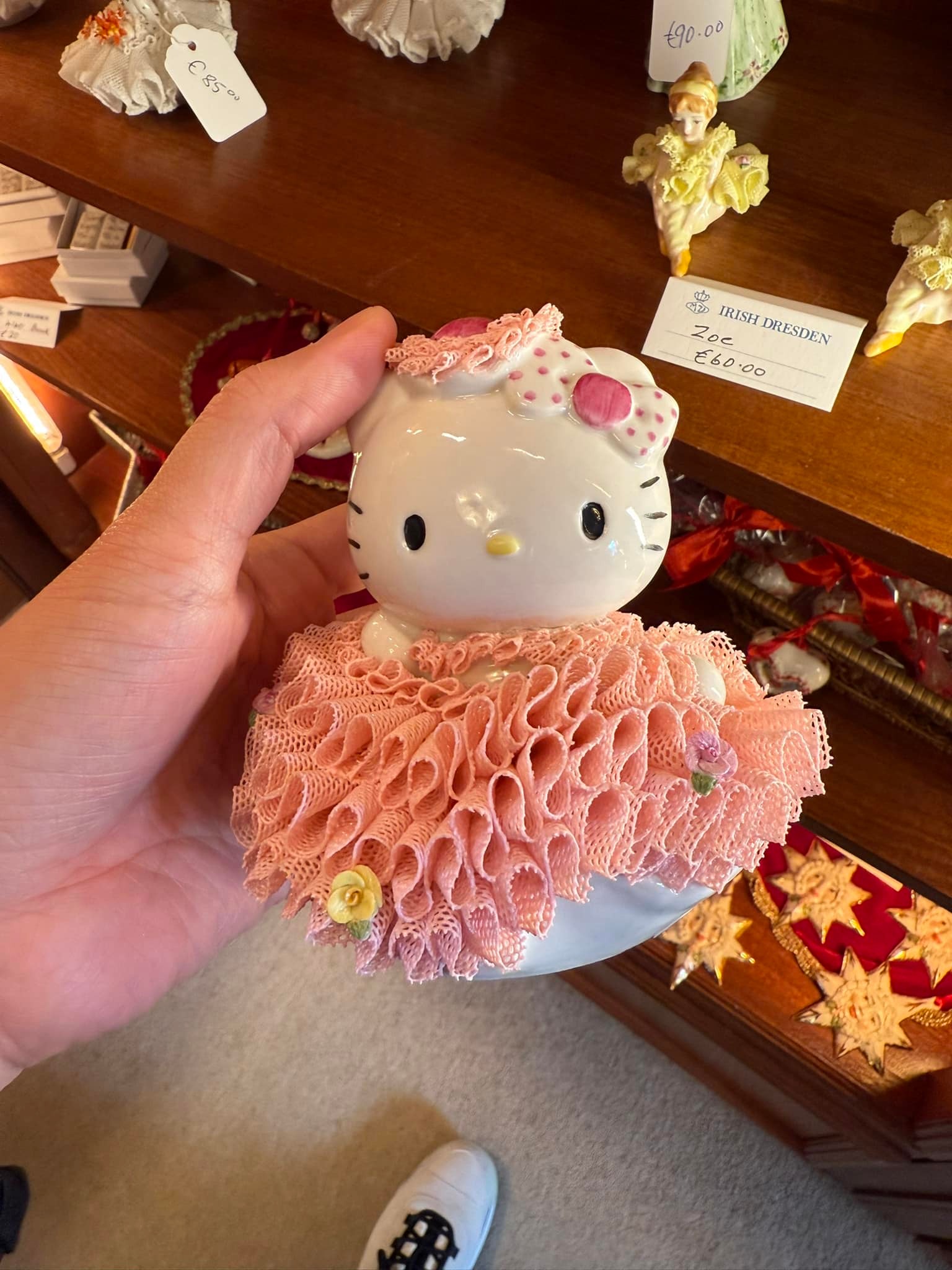 Hello kitty x Irish Dresden first ever collection ￼Available to