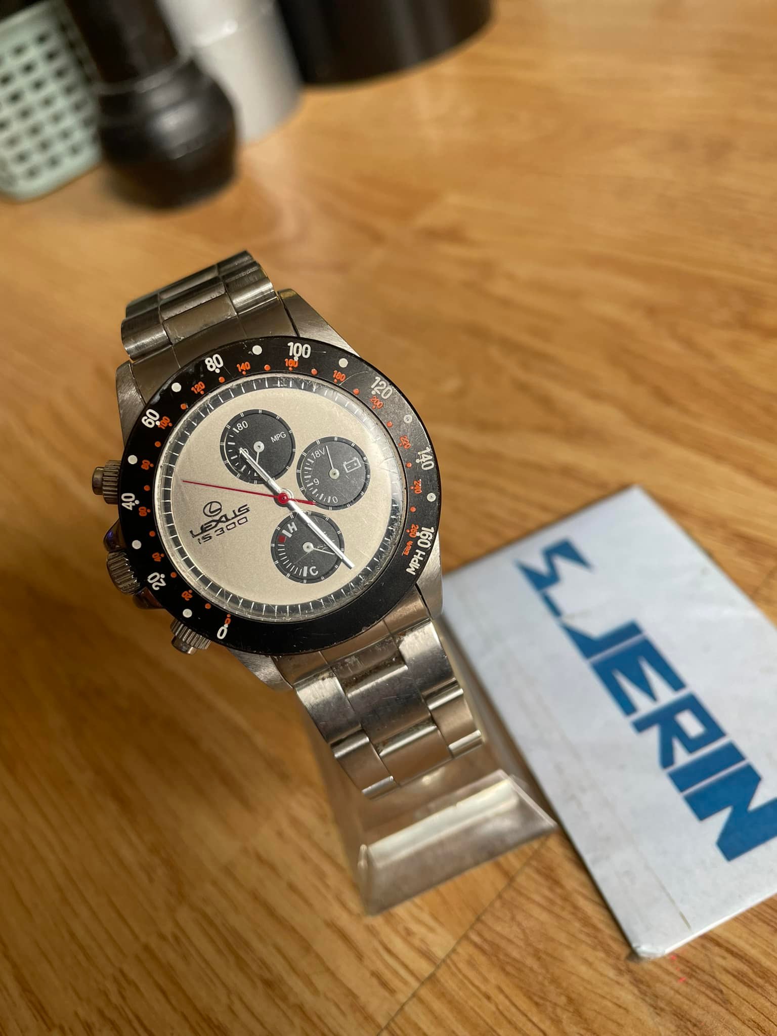 Lexus IS300 chronograph watch for sale