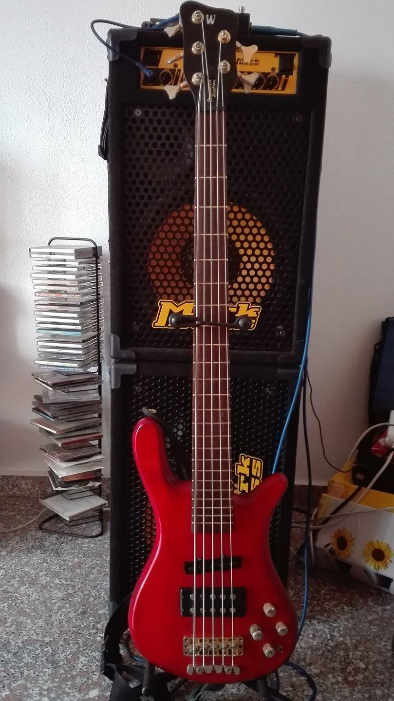 2004 Warwick Streamer LX Jazzman 5 bass guitar