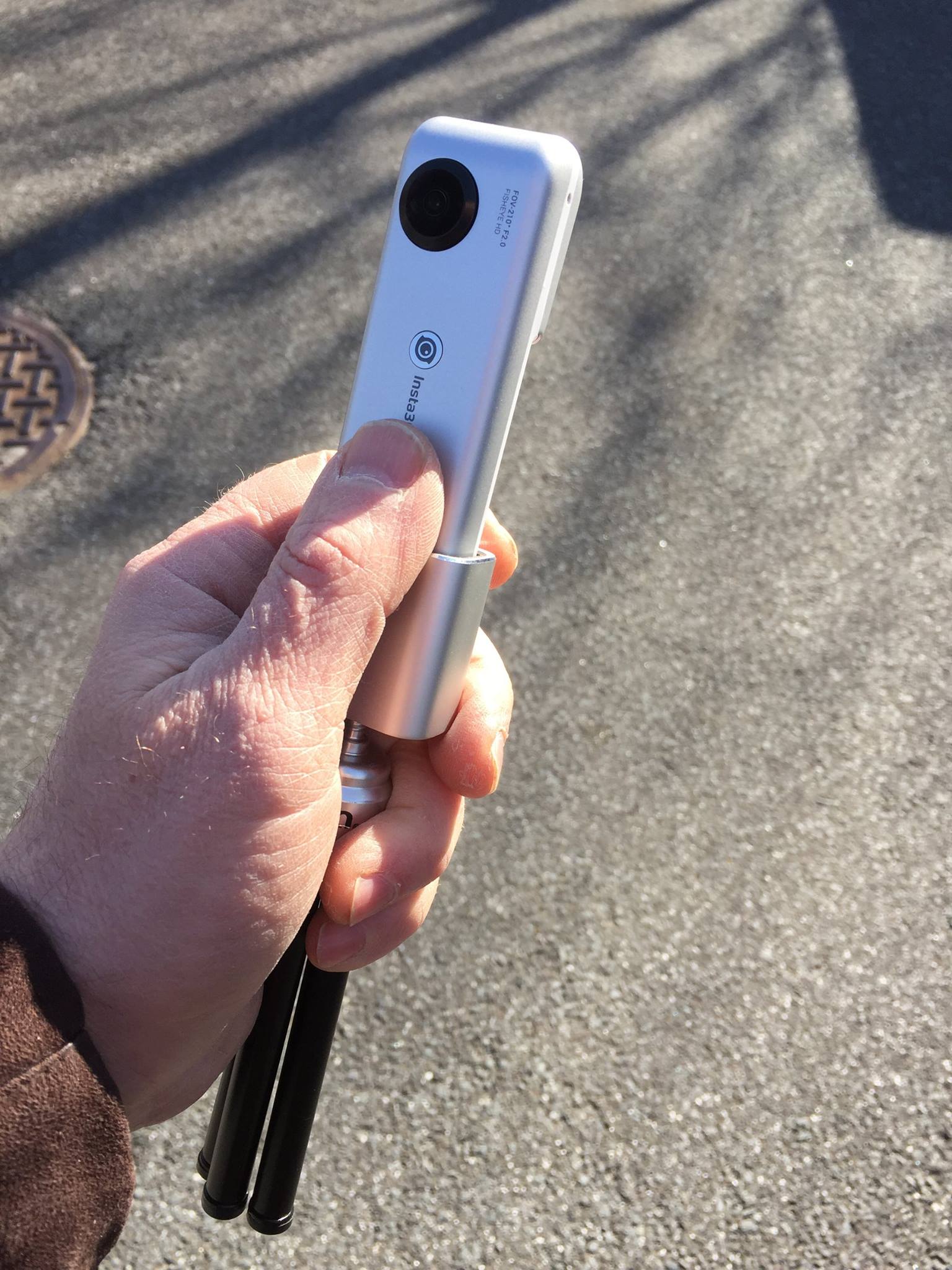 Easy Insta360 Nano attachment method