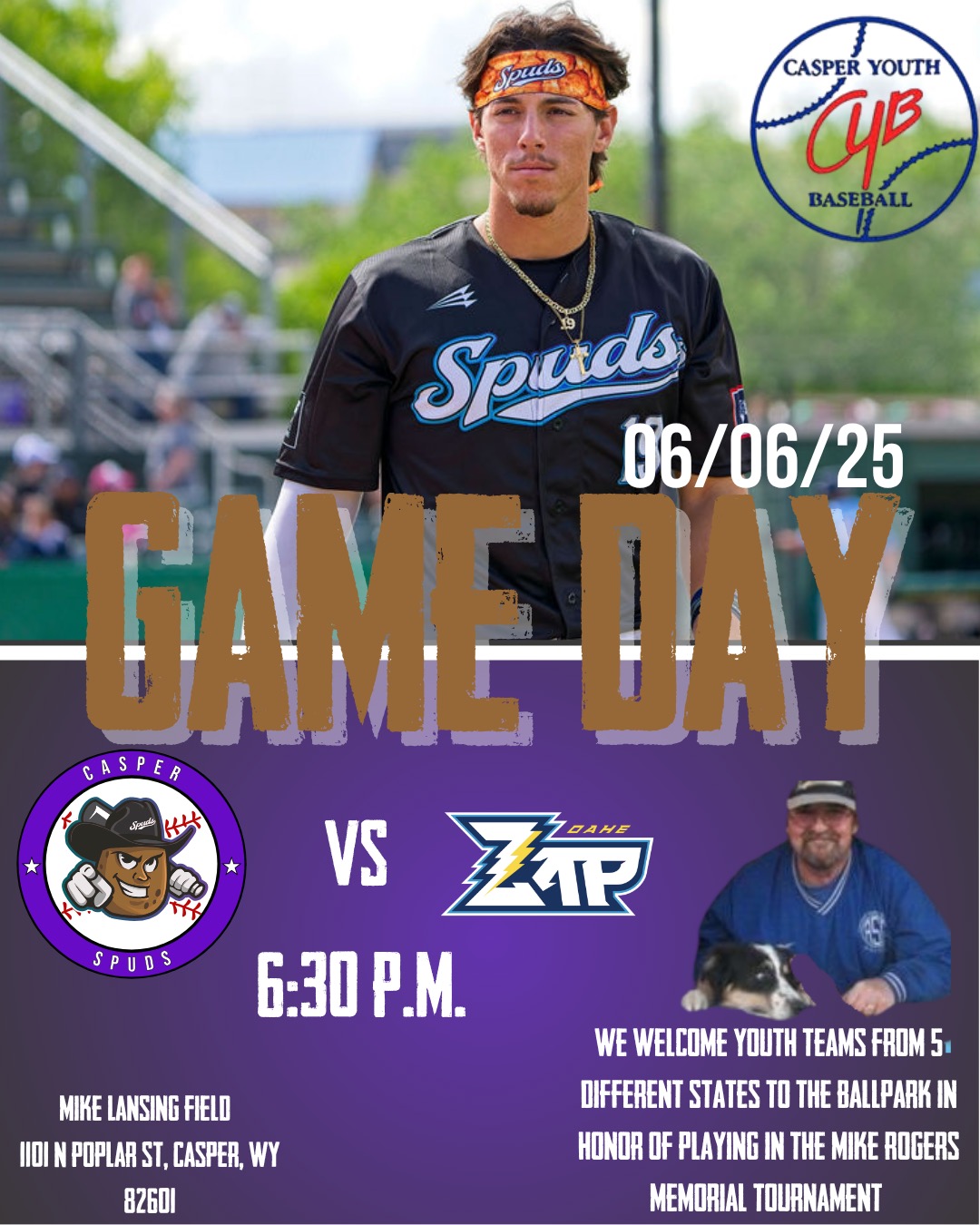 Casper - 🎉 IT’S GAMEDAY, SPUDS FANS! 🎉 Tonight’s rubber match vs. the ...