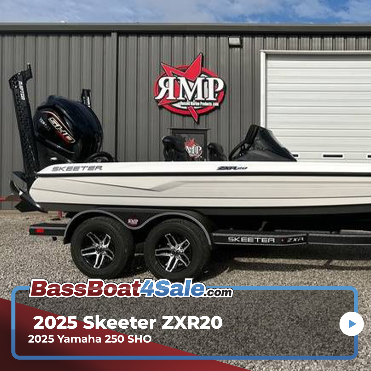 JUST ADDED!! 2025 Skeeter ZXR20, 2025 Yamaha 250 SHO ✓ $76,395