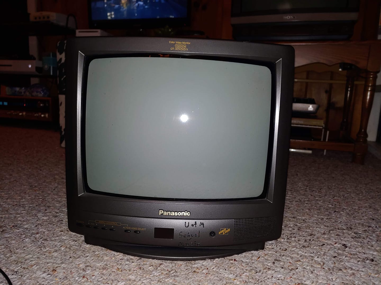 Panasonic Pro Series CRT monitors from the 80s