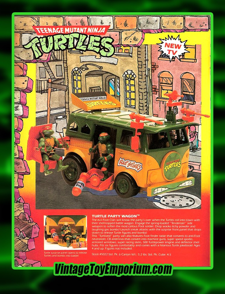 1988 Playmates Toy Fair Catalog (pg. 6) - Teenage Mutant Ninja