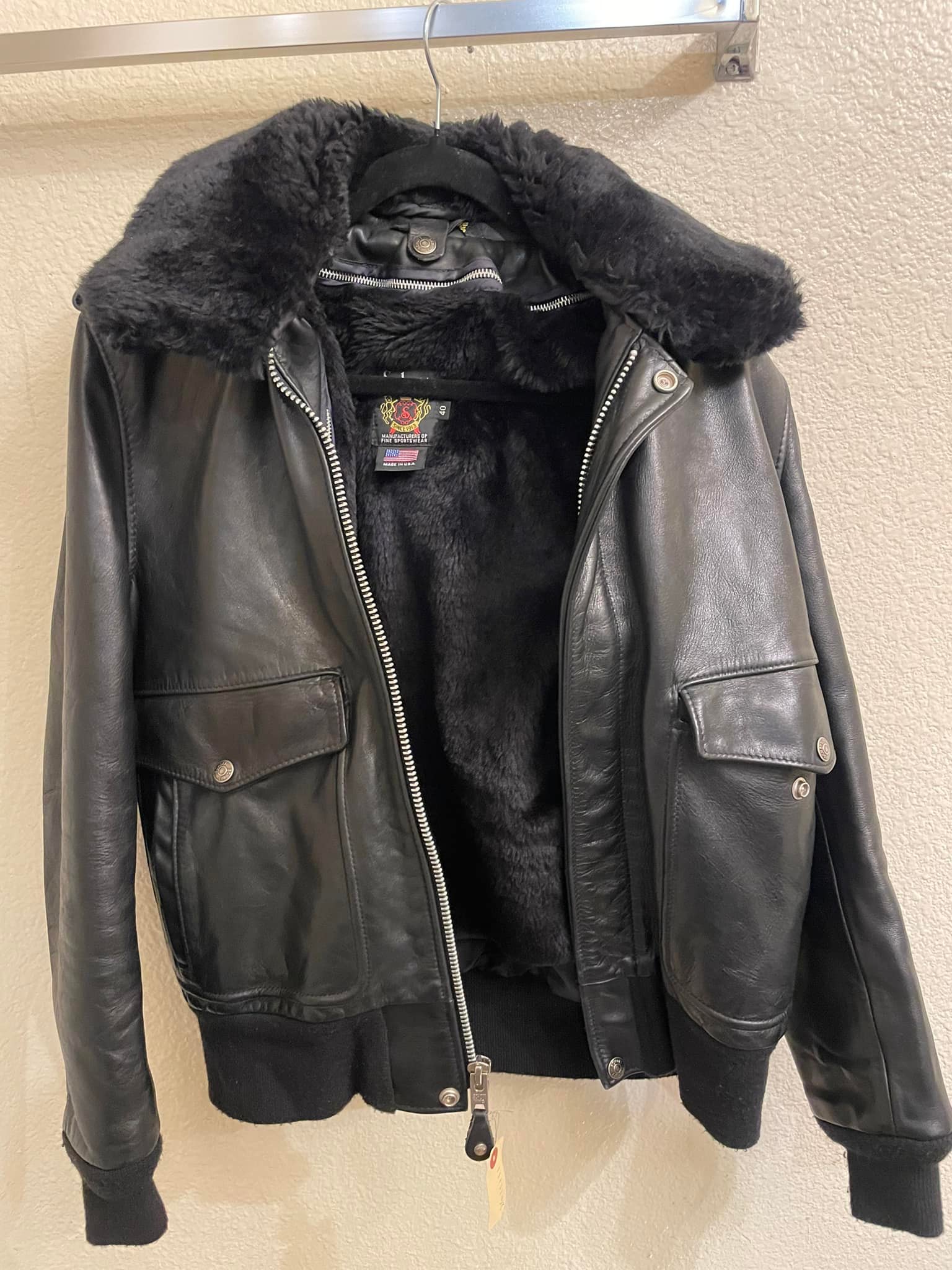 Schott G1 Flight Jacket for Sale in Sacramento, CA
