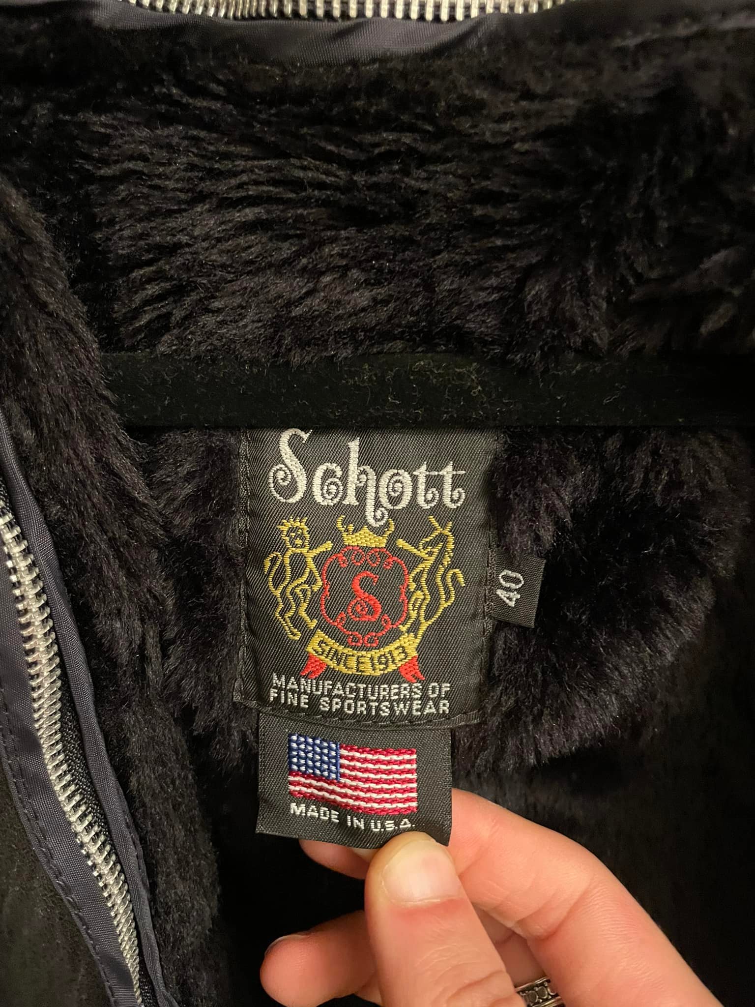 Schott G1 Flight Jacket for Sale in Sacramento, CA
