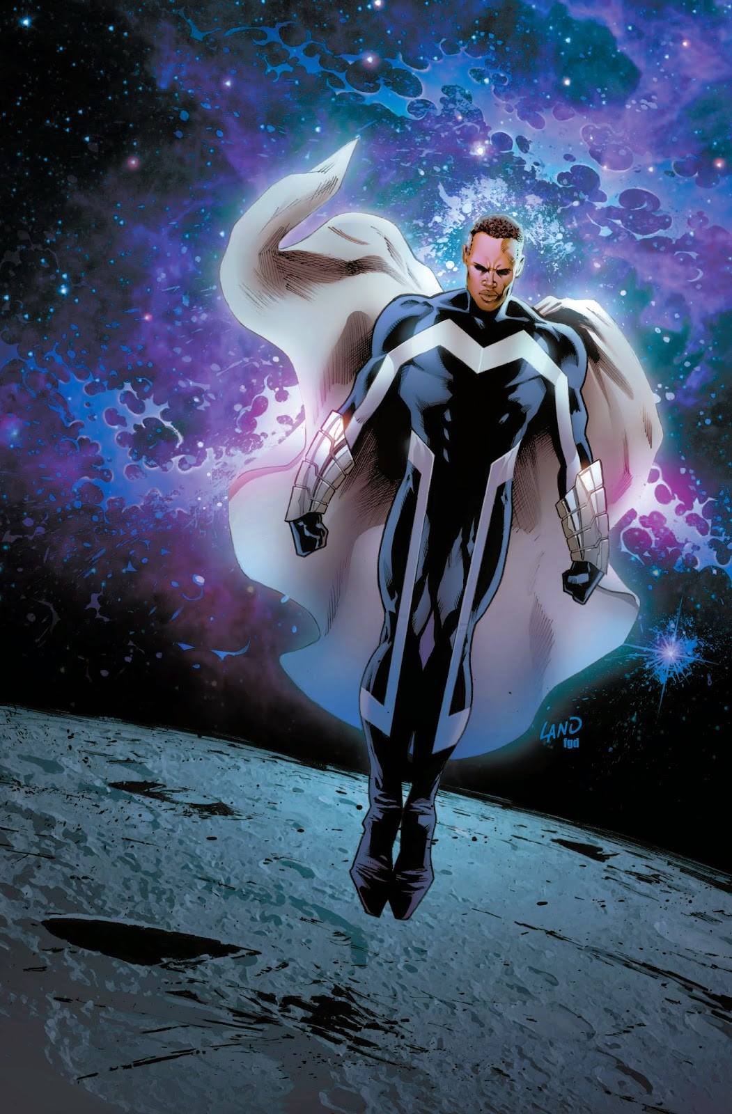 その他 FAB Response (Blue) Marvel Cold Foil Blue Marvel's origin and powers