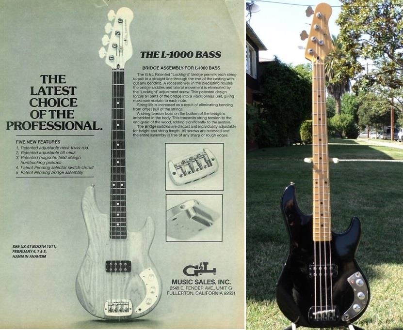 My 1981 G&L L2000 Series-E and 1983 L2000. Thank you for