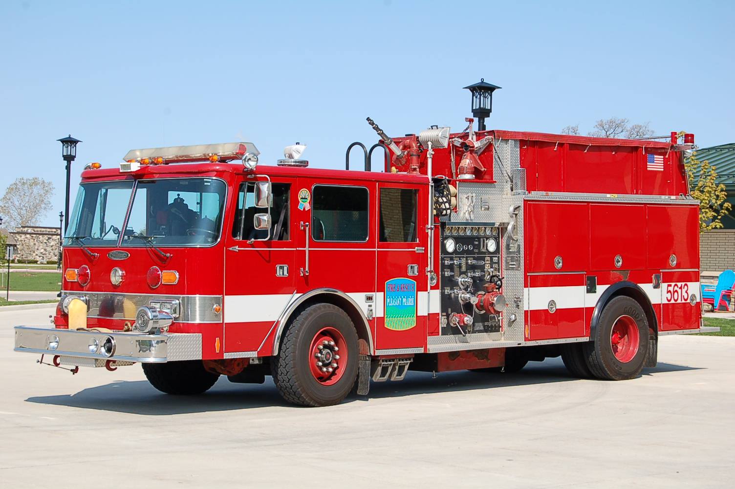 Pleasant Prairie F.D., WI. 1990 Pierce(Arrow) 1500/1500