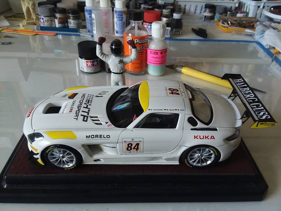 Is this Mercedes-AMG GT3 Real or Manga??? Finishing touches on our
