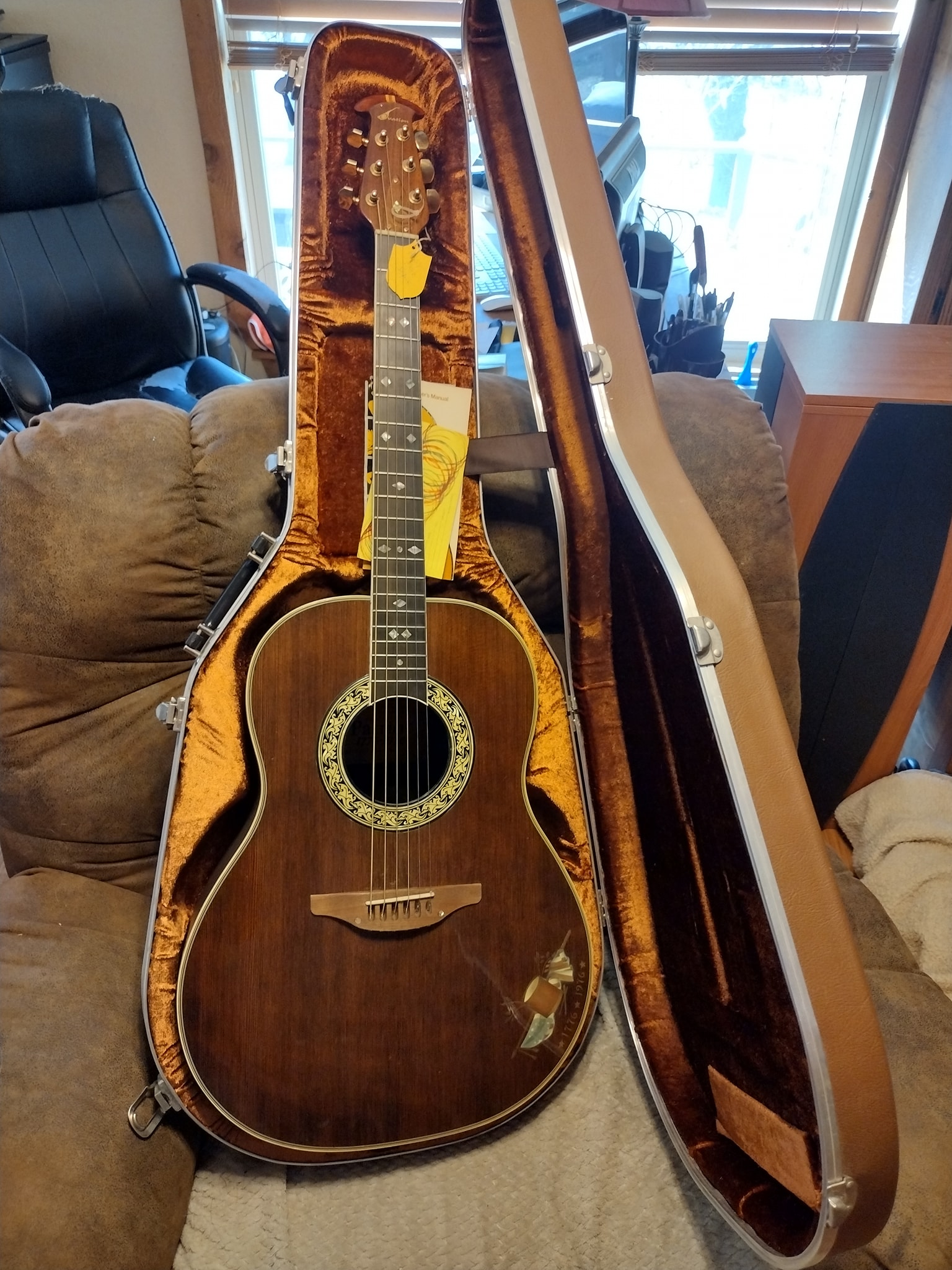 Ovation Patriot guitars #25 and #27 acquired