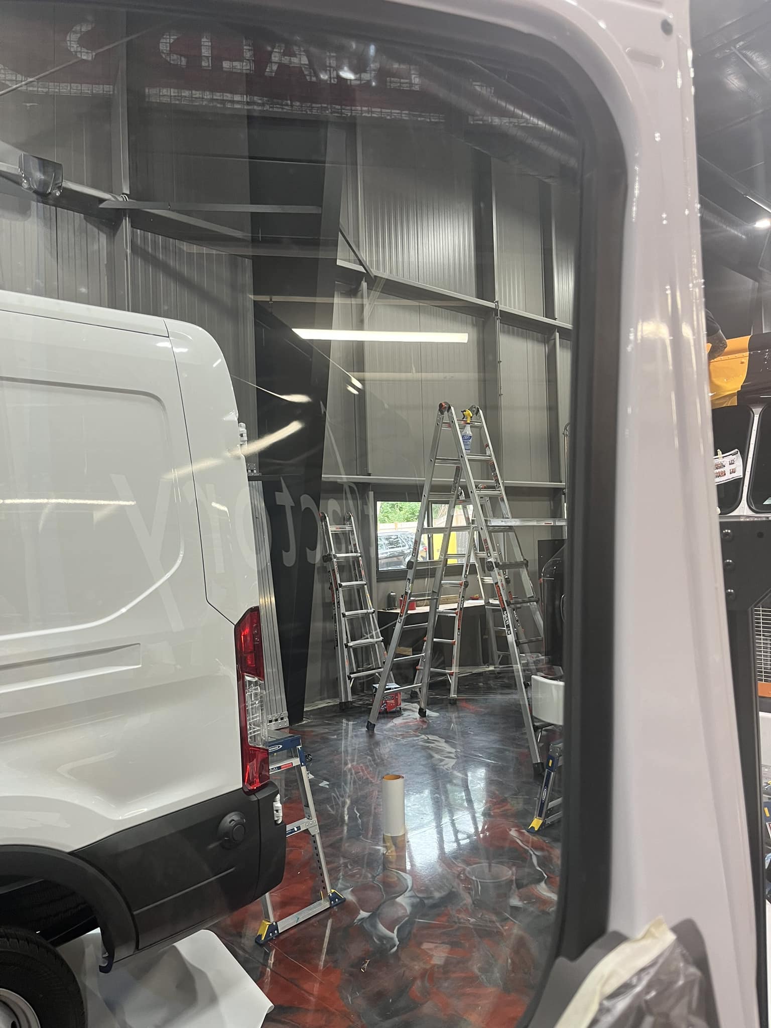 Filmvantage Alpine Precut Front Door Window Tint – For Ford Transit Medium Roof 2015-2024