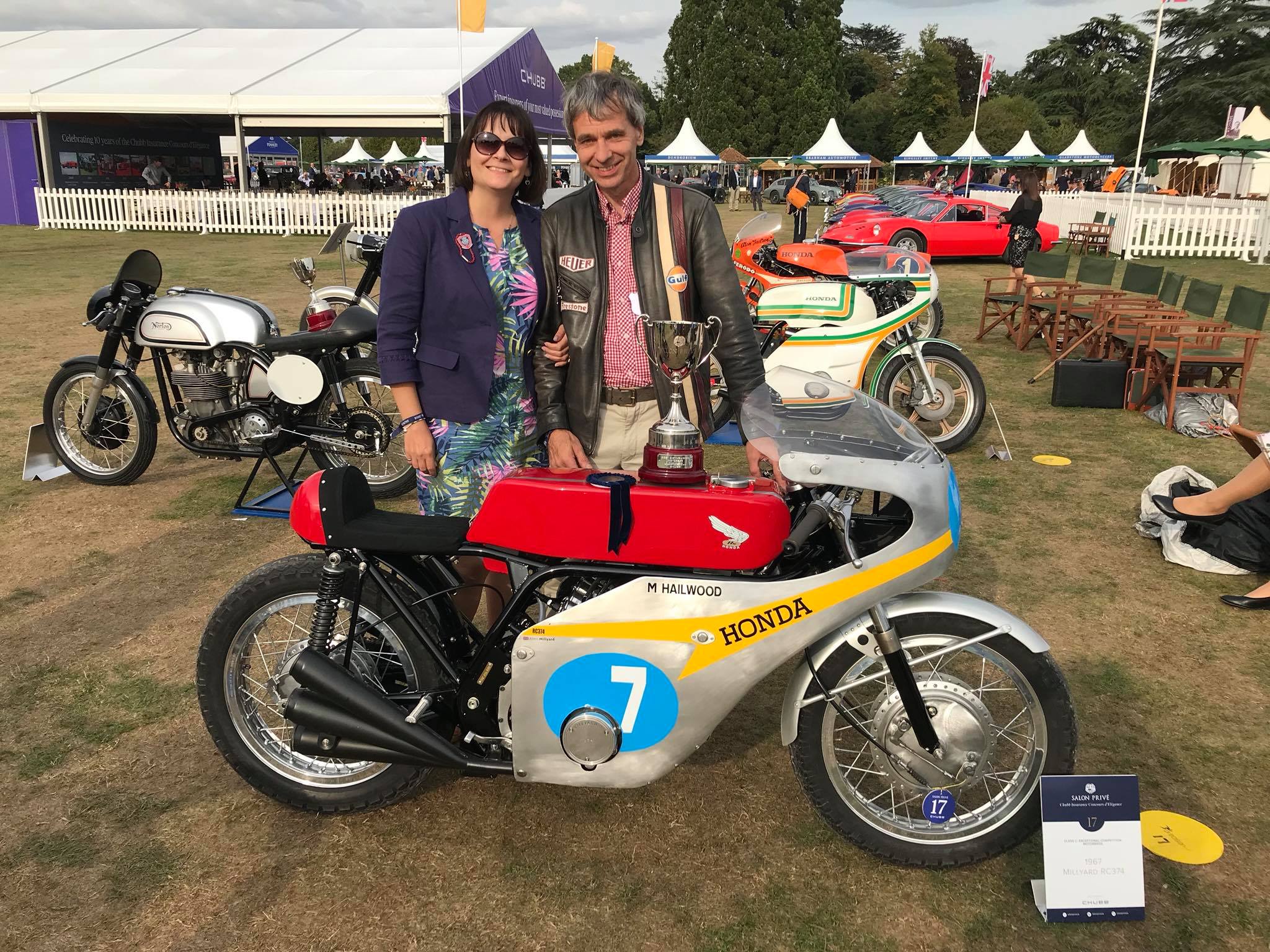 Had a nice afternoon checking over the RC374 six and adding a bit