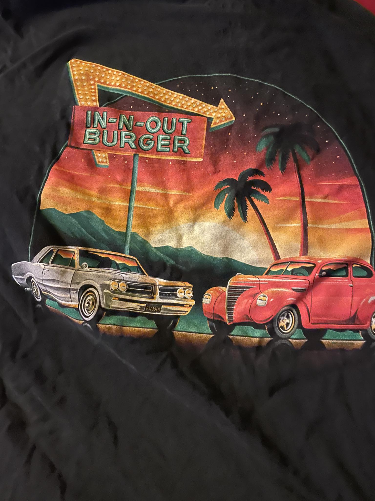 In-N-Out Burger classic 2016 t-shirt design