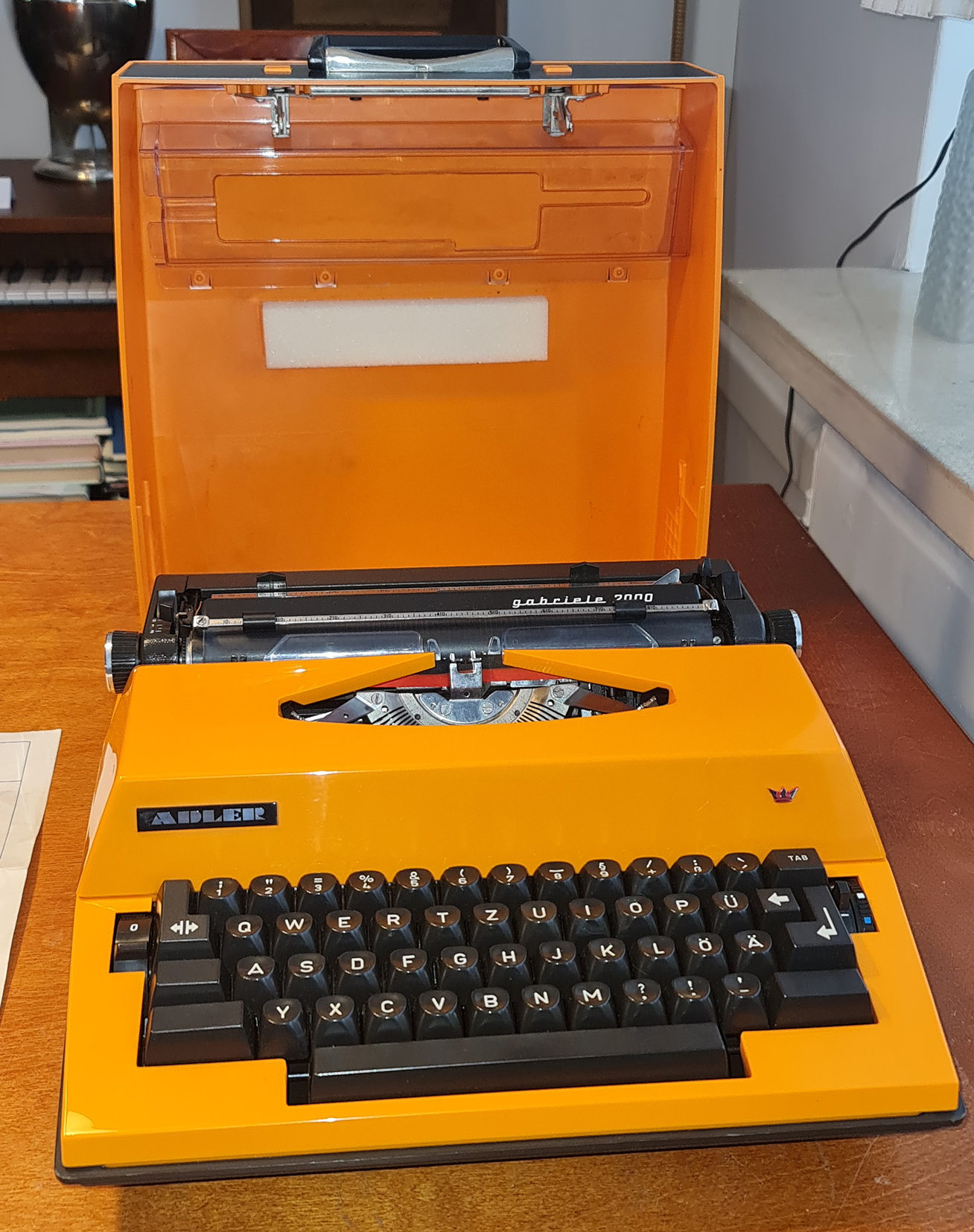Now i'd like to show you my 1973 Adler Gabriele 2000 in its