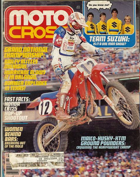 Mid 70's motocross, those were the days!