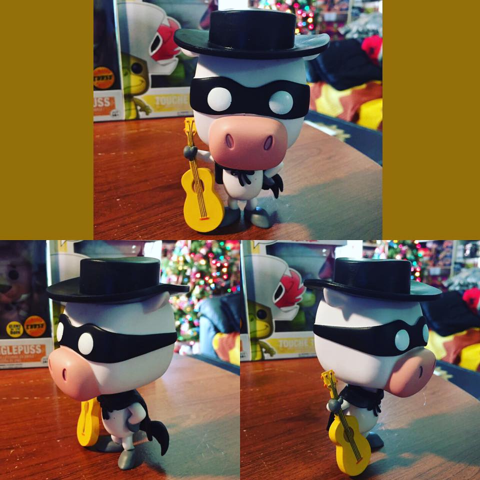 My FUNKO Soda Quick Draw McGraw figure.
