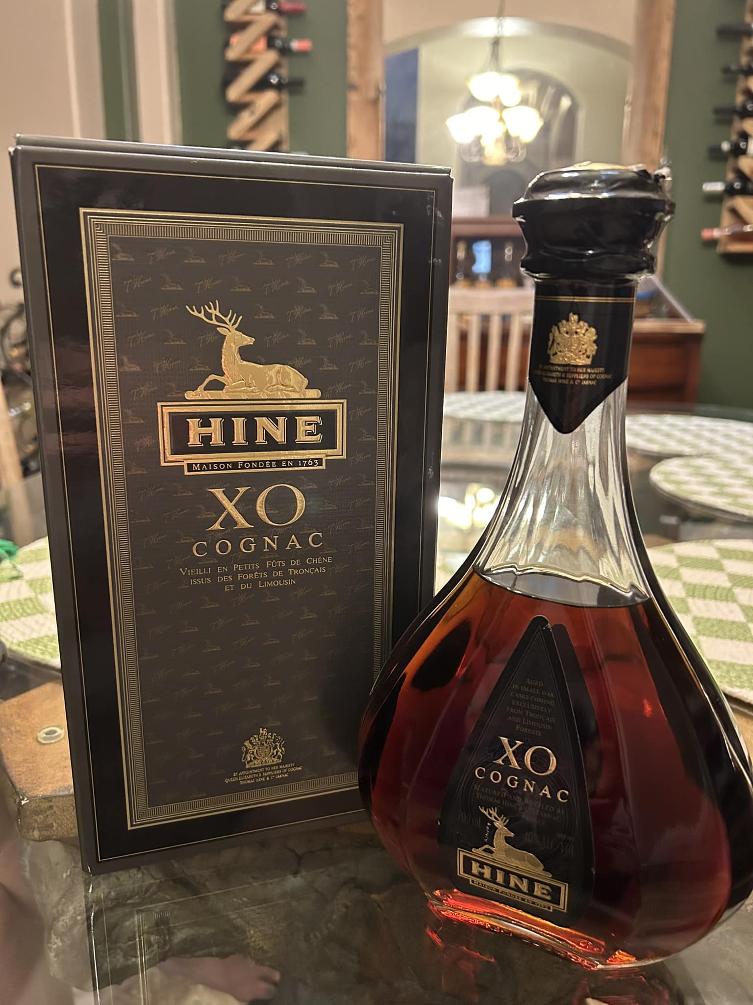 The Guinness World Records announced the oldest bottle of cognac