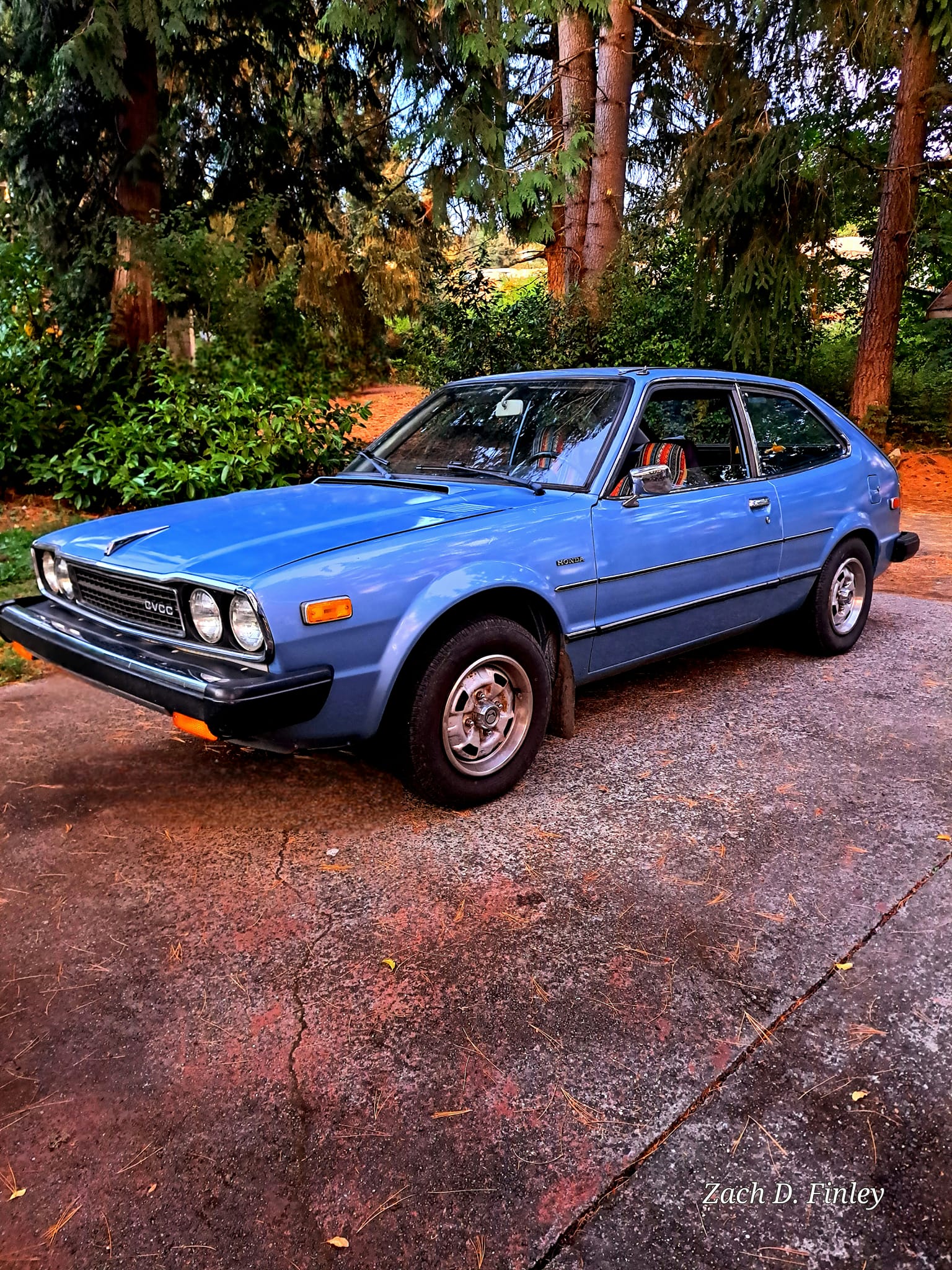 My 1979 Honda Accord cvcc 5speed manual.
