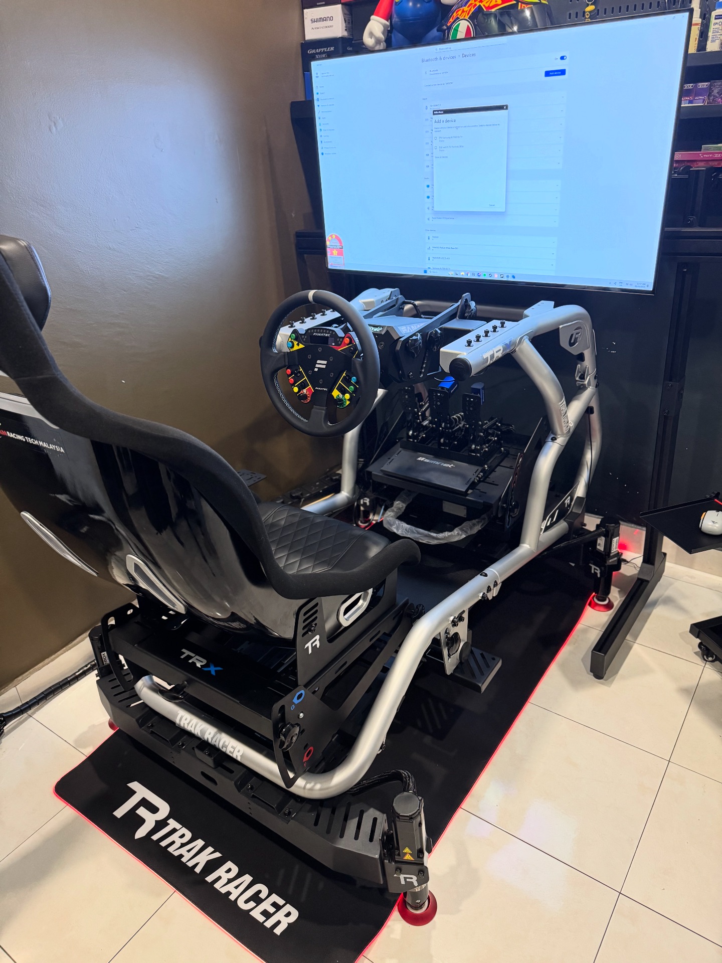 Sim - Customer sees it, loves it, buys it — and now owns it. This setup ...
